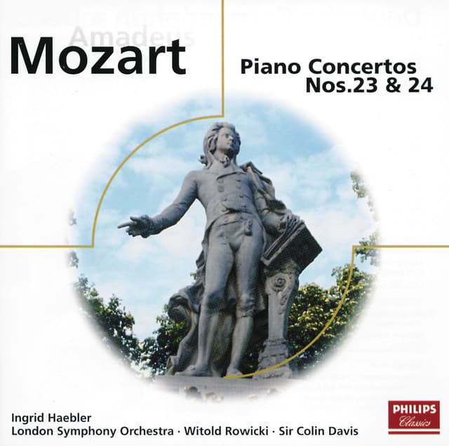 Release Cover Wolfgang Amadeus Mozart, Ingrid Haebler, London Symphony Orchestra, Alceo Galliera, Sir Colin Davis, Witold Rowicki - Mozart: Piano Concertos Nos.23 & 24; Rondos