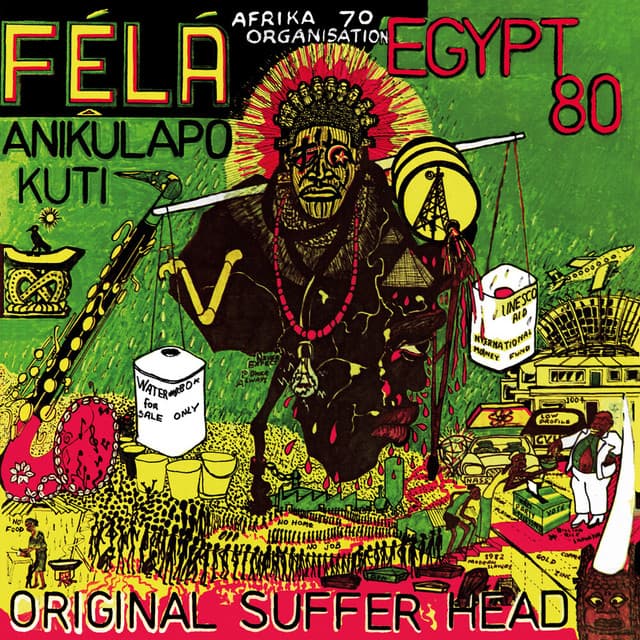 Release Cover Fela Kuti - Original Sufferhead