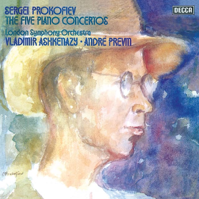 Release Cover Sergei Prokofiev, Vladimir Ashkenazy, London Symphony Orchestra, André Previn - Prokofiev: Piano Concertos Nos. 1-5; Classical Symphony; Autumnal; Overture on Hebrew Themes