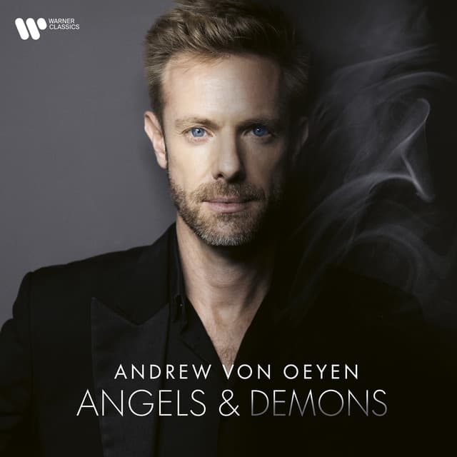 Release Cover Andrew von Oeyen, Camille Saint-Saëns, Claude Debussy, Edward MacDowell, Franz Liszt, Gabriel Fauré, Johann Sebastian Bach, Olivier Messiaen - Angels and Demons