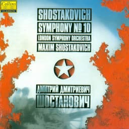 Release Cover Dmitri Shostakovich, Maxim Shostakovich, London Symphony Orchestra - Shostakovich: Symphony No.10