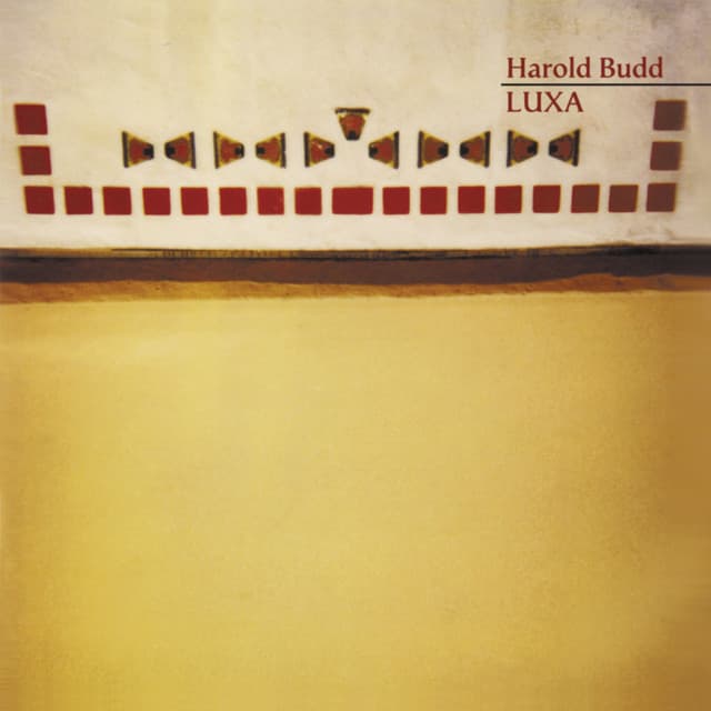 Release Cover Harold Budd - Luxa