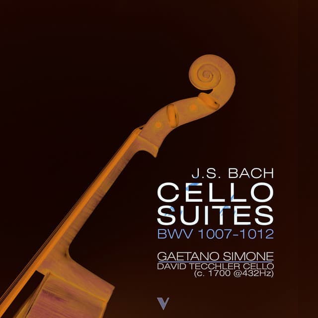 Release Cover Johann Sebastian Bach, Gaetano Simone - J.S. Bach: Cello Suites Nos. 1-6, BWVV 1007-1012