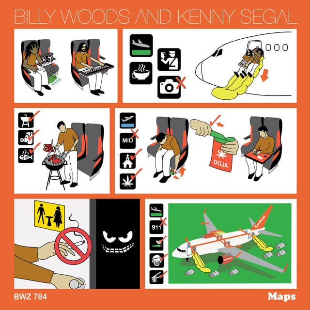 Release Cover billy woods, Kenny Segal - Maps