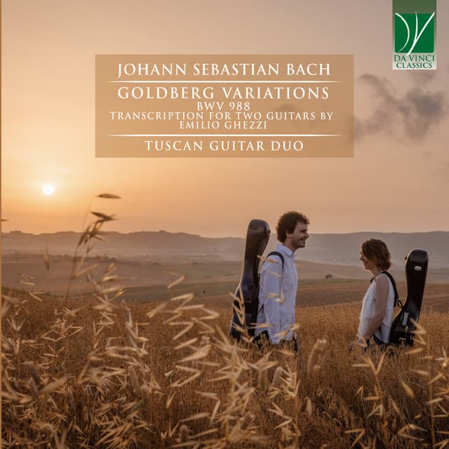 Release Cover Johann Sebastian Bach, Tuscan Guitar Duo - Bach: Goldberg Variations, BWV 988 (Transcription for 2 Guitars by Emilio Ghezzi)