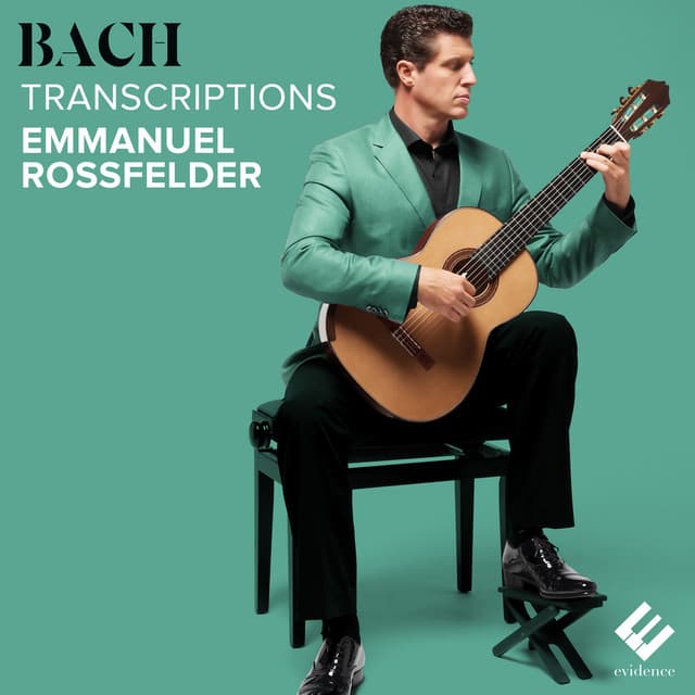 Release Cover Johann Sebastian Bach, Emmanuel Rossfelder - Bach Transcriptions