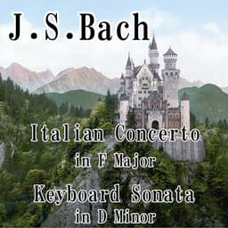 Release Cover Pianozone, Johann Sebastian Bach - Italian Concerto & Keyboard Sonata in D Minor