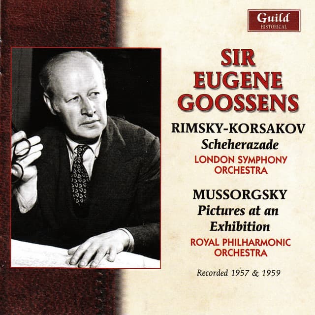 Release Cover Max Kuhn, London Symphony Orchestra, Royal Philharmonic Orchestra - Goossens Conducts Rimsky-Korsakov and Mussorgsky/Ravel