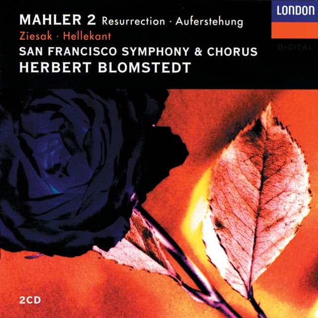 Release Cover Gustav Mahler, Ruth Ziesak, Charlotte Hellekant, San Francisco Symphony Chorus, San Francisco Symphony, Herbert Blomstedt - Mahler: Symphony No.2