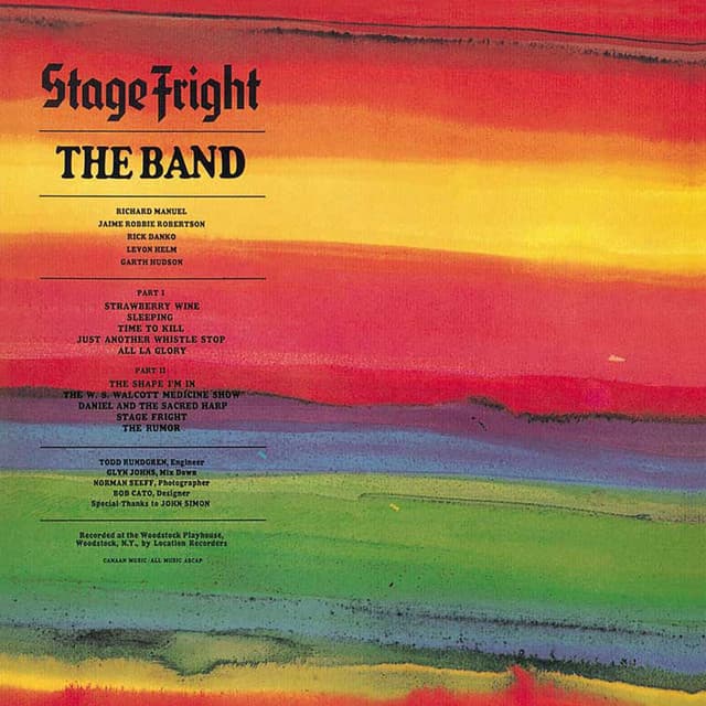 Release Cover The Band - Stage Fright (Expanded Edition)