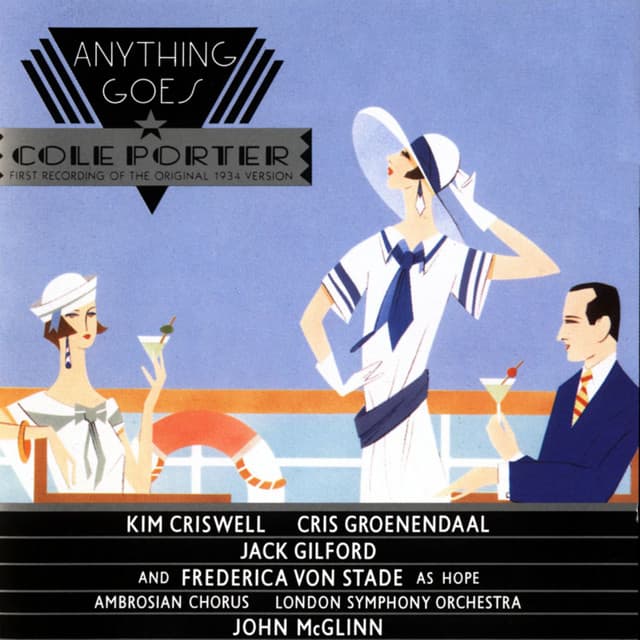 Release Cover Cole Porter, John McGlinn, London Symphony Orchestra - Anything Goes - Porter