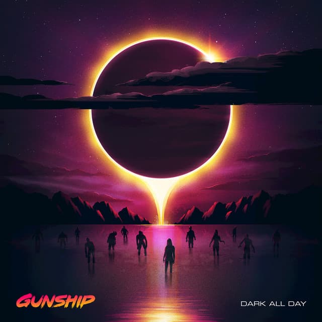Release Cover Gunship - Dark All Day