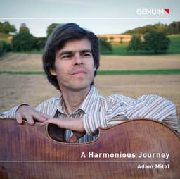 Release Cover Johann Sebastian Bach, Adam Mital - A Harmonious Journey