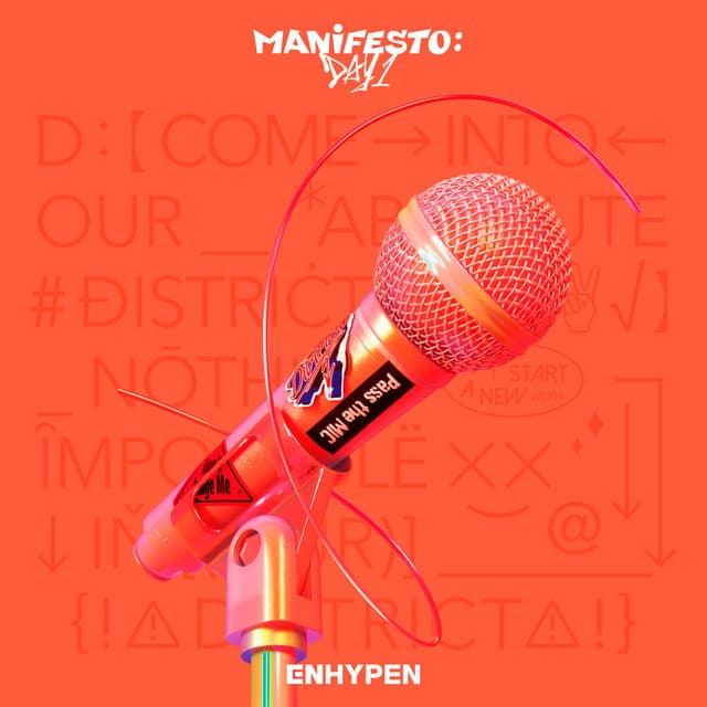 Release Cover ENHYPEN - MANIFESTO : DAY 1
