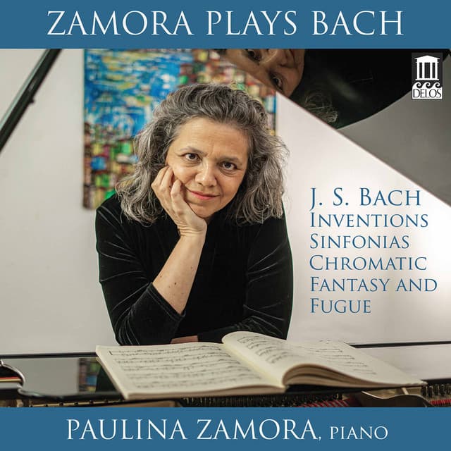 Release Cover Johann Sebastian Bach, Paulina Zamora - Zamora Plays Bach