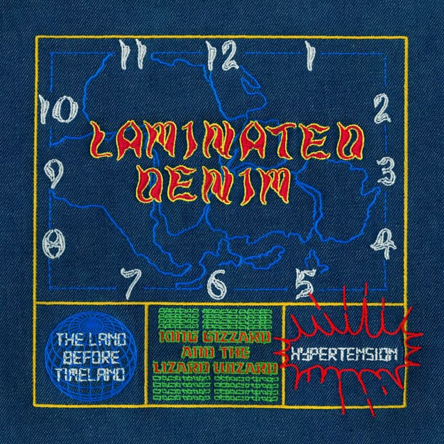 Release Cover King Gizzard & The Lizard Wizard - Laminated Denim