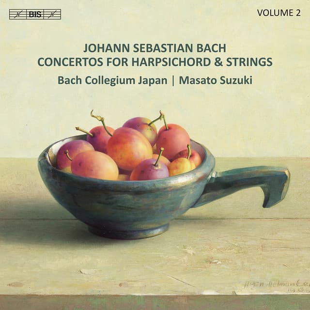 Release Cover Johann Sebastian Bach, Masato Suzuki, Bach Collegium Japan - J.S. Bach: Concertos for Harpsichord & Strings, Vol. 2