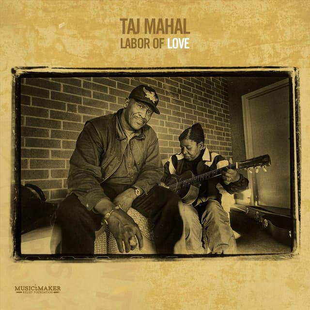 Release Cover Taj Mahal - Labor of Love