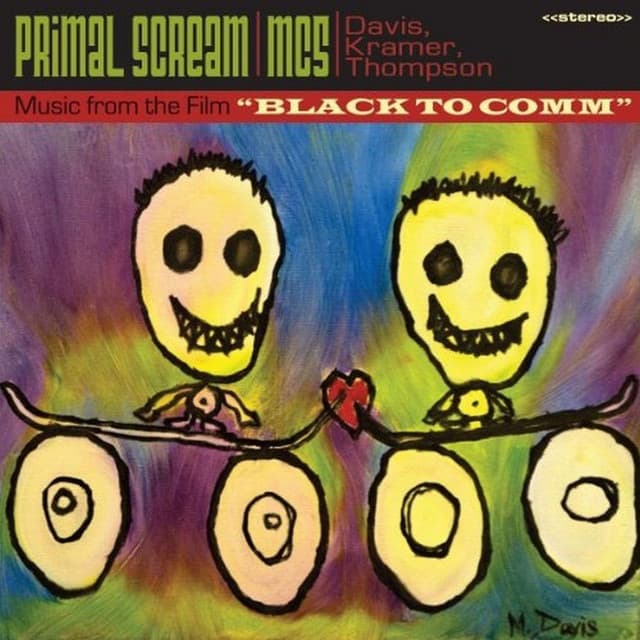 Release Cover Primal Scream, DKT-MC5 - Music From The Film Black To Comm