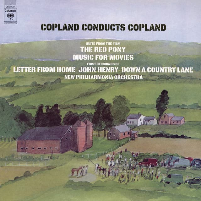 Release Cover Aaron Copland, New Philharmonia Orchestra, London Symphony Orchestra - Copland Conducts Copland: The Red Pony & Music for Movies & Letter from Home