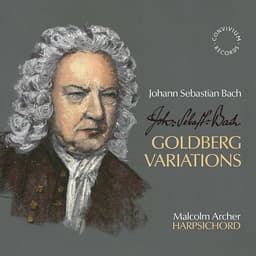 Release Cover Johann Sebastian Bach, Malcolm Archer - J.S. Bach: Goldberg Variations, BWV 988