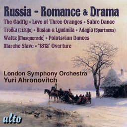 Release Cover Yuri Ahronovitch, London Symphony Orchestra - Russia - Romance and Drama