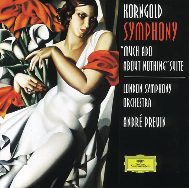 Release Cover Erich Wolfgang Korngold, London Symphony Orchestra, André Previn - Korngold: Symphony in F sharp; Much Ado About Nothing