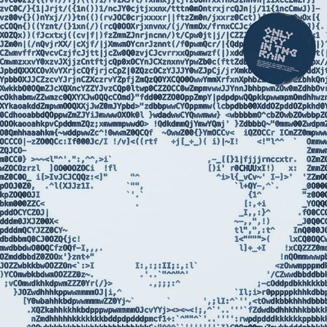 Release Cover CHUU - Only cry in the rain