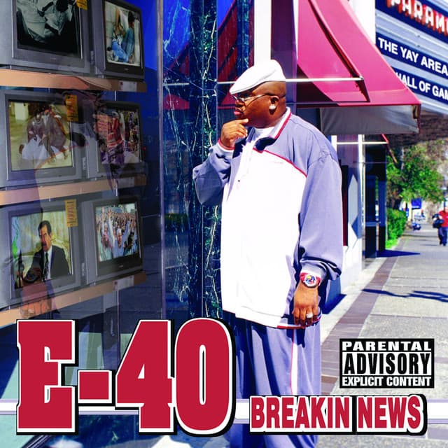 Release Cover E-40 - Breakin News