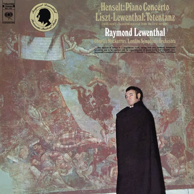 Release Cover Raymond Lewenthal, London Symphony Orchestra, Sir Charles Mackerras - Henselt: Piano Concerto in F Minor, Op. 16 - Liszt: Totentanz, S. 126