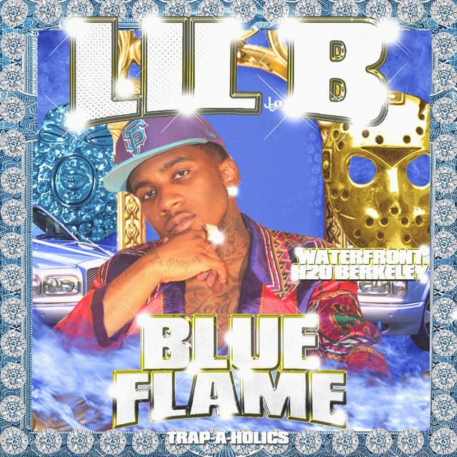 Release Cover Lil B - Blue Flame