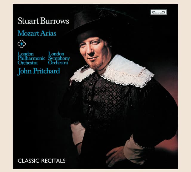 Release Cover Wolfgang Amadeus Mozart, Stuart Burrows, London Philharmonic Orchestra, London Symphony Orchestra, Sir John Pritchard - Stuart Burrows: Mozart Arias