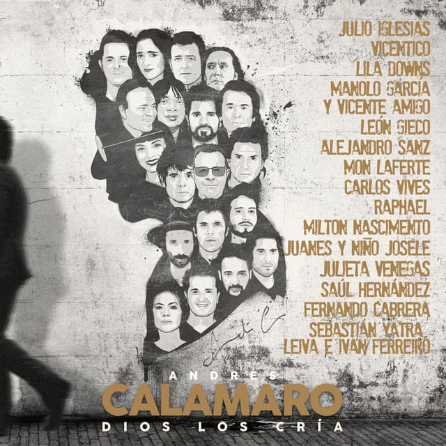 Release Cover Andrés Calamaro - Dios Los Cría