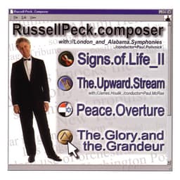 Release Cover Russell Peck, Alabama Symphony Orchestra, Paul Polivnick, Paul McRae, London Symphony Orchestra - Orchestral Music