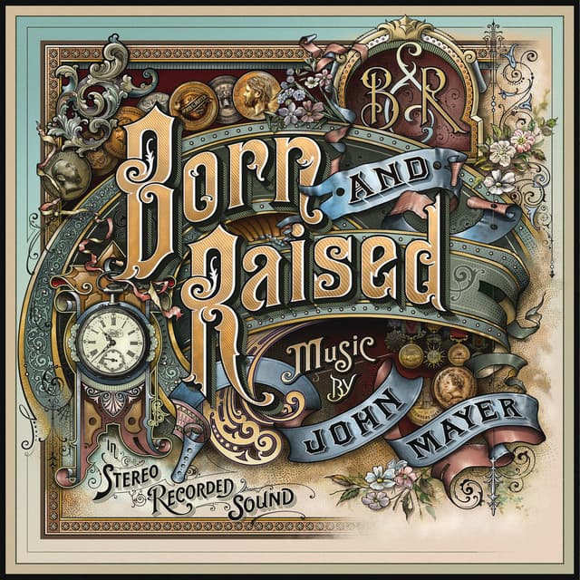 Release Cover John Mayer - Born and Raised