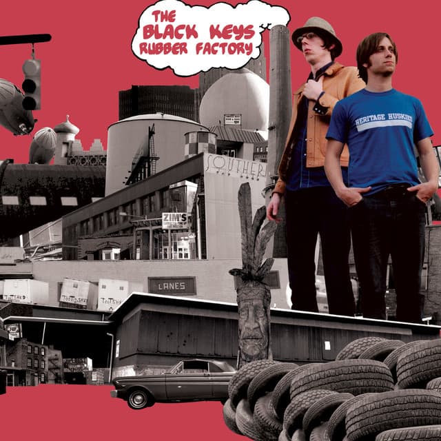 Release Cover The Black Keys - Rubber Factory