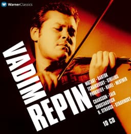 Release Cover Vadim Repin, Emmanuel Krivine, Kent Nagano, Yehudi Menuhin, Hallé, London Symphony Orchestra, Vienna Chamber Orchestra - The Collected Recordings of Vadim Repin