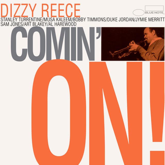 Release Cover Dizzy Reece - Comin' On