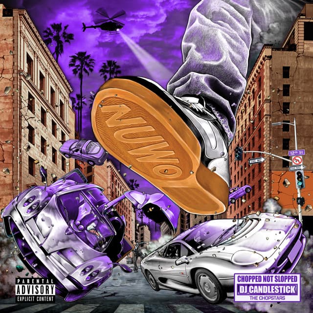 Release Cover Brent Faiyaz, ISO Supremacy, DJ Candlestick - LARGER THAN LIFE (CHOPPED NOT SLOPPED)