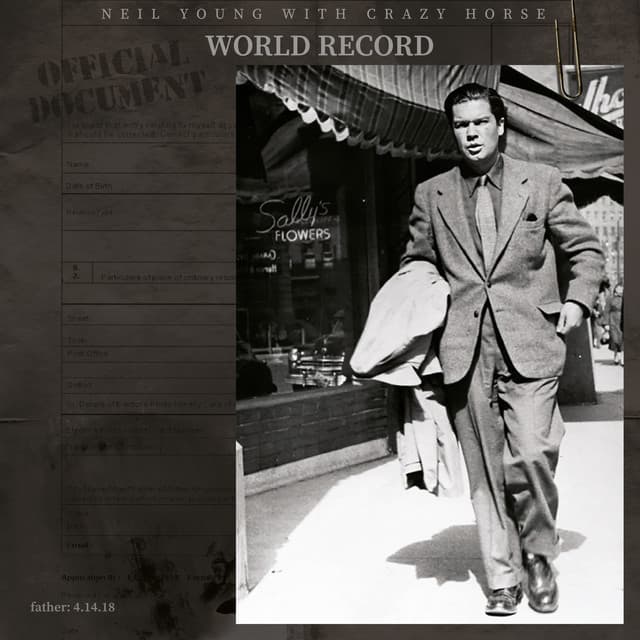 Release Cover Neil Young, Crazy Horse - World Record