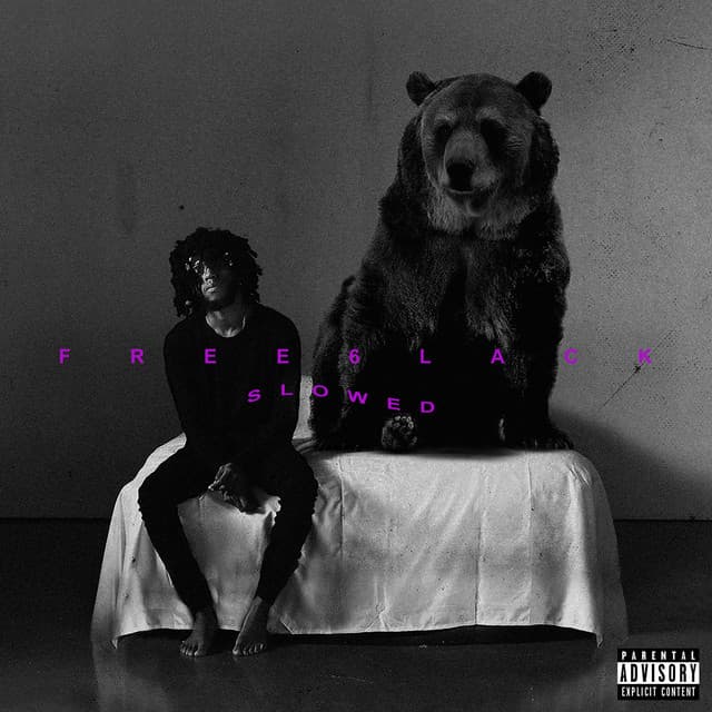 Release Cover 6LACK - FREE 6LACK (Slowed)