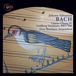 Release Cover Johann Sebastian Bach, Peter Watchorn - J.S. Bach: Goldberg Variations, BWV 988