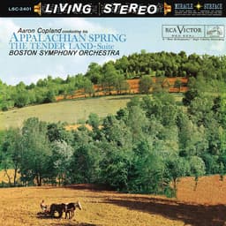 Release Cover Aaron Copland - Copland Conducts Appalachian Spring & The Tender Land - Gould Conducts Fall River Legend