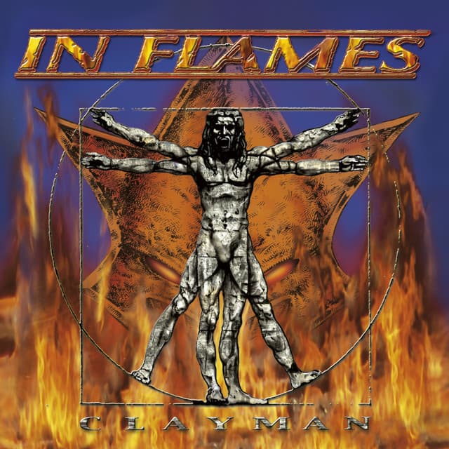 Release Cover In Flames - Clayman