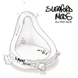 Release Cover Sleaford Mods - All That Glue