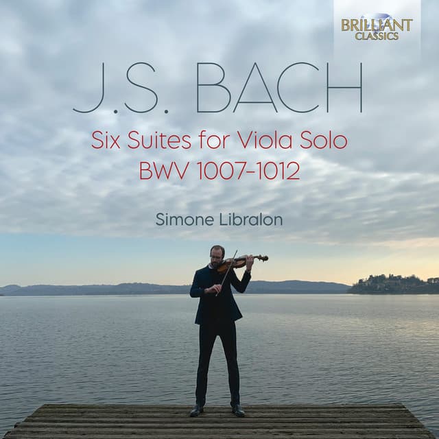 Release Cover Johann Sebastian Bach, Simone Libralon - J.S. Bach: Six Suites for Viola Solo BWV 1007-1012