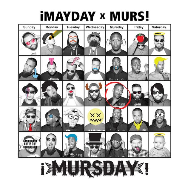 Release Cover ¡MAYDAY! x MURS, ¡MAYDAY!, Murs - Mursday (Deluxe Edition)