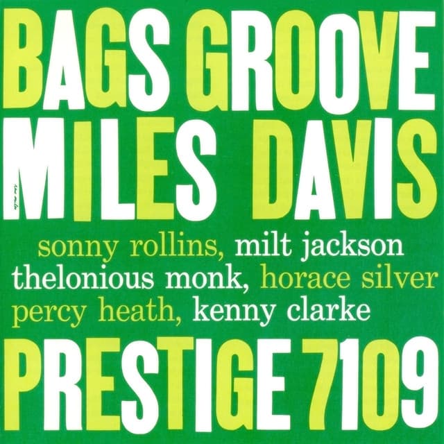 Release Cover Miles Davis - Bags' Groove (Rudy Van Gelder Remaster)