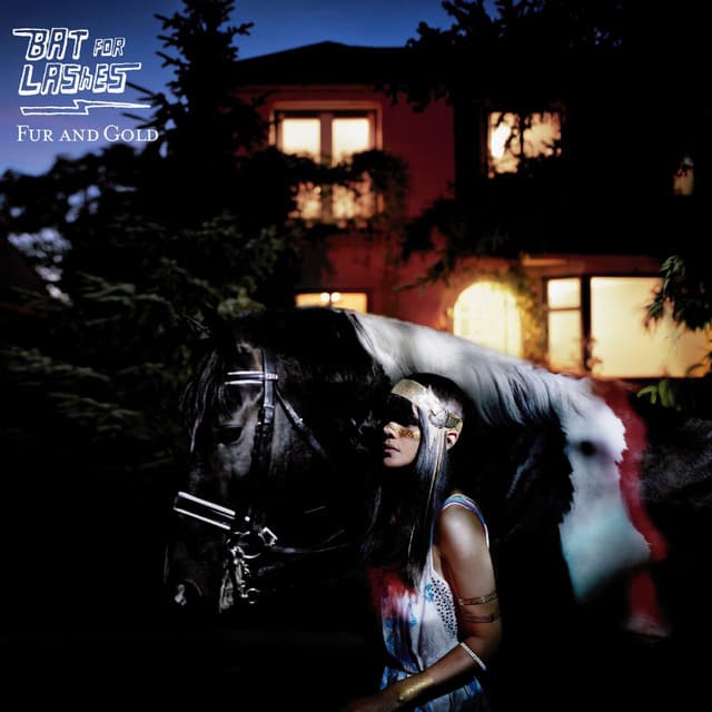 Release Cover Bat For Lashes - Fur and Gold