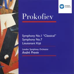 Release Cover Sergei Prokofiev, André Previn, London Symphony Orchestra - Prokofiev: Symphonies 1 & 7, Suite from Lieutenant Kijé